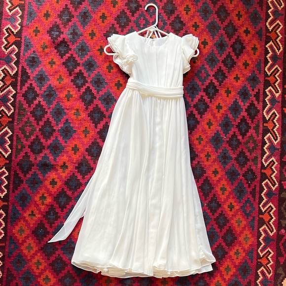 Dressy Girl Chiffon Maxi Dress - Picture 6 of 10